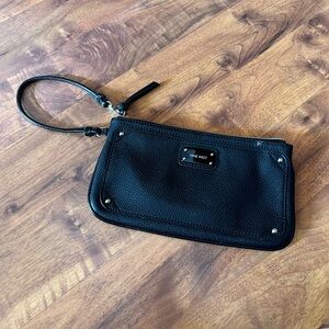 Nine West Elegant Black Wristlet